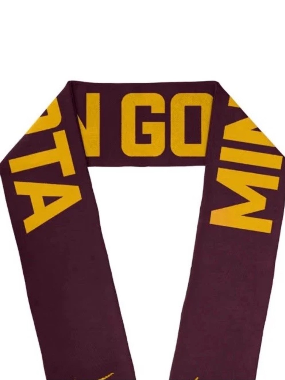 Nike x Minnesota Golden Gophers Scarf Maroon & Gold NWT